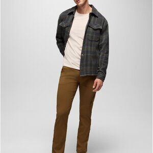 Prana Stretch Zion Slim Pant II Size 34/30 Men’s Sepia Tapered Leg Stretch NWT